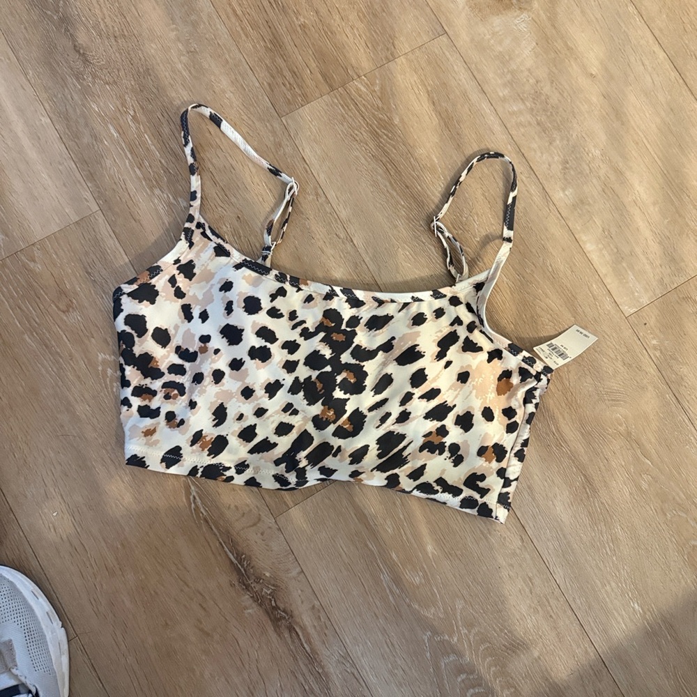 Aerie Leopard Print Women's Crop Top nwt